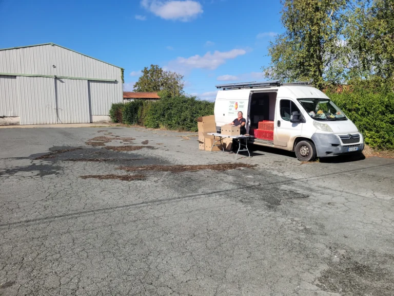 Une journée de retrait des poules avec 1Poule2Vie